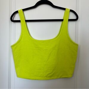 wild fable Neon Lime Scoop Tank